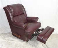 Genuine Lazy Boy Leather Deluxe Recliner Chair