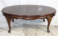 Vtg Queen Anne Inlaid 3 Pc End & Coffee Tables Lot