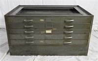 Industrial 5 Drawer Metal Document Cabinet