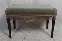 Vintage Antique Art Deco 28" Bench Seat