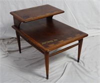 Lane Furniture 2 Tier Mid Century End Table