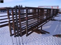 24' free standing corral panels