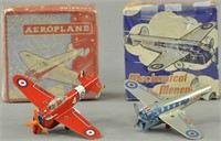 TWO BOXED BRITISH AIRPLANES - METTOY