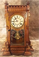 1886 Waterbury Linden Clock