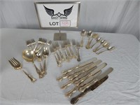 Silver Plated Flatware - National Silver "Holly"