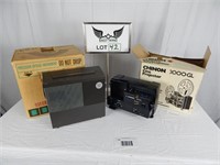Vintage Lot of 2 Projectors in Boxes
