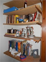 Shelf Contents Lot, include Harry Potter Books