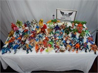 RARE Large Lot of 1980's Mattel He-Man Figurines