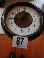 16" diameter hanging clock