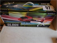 Ready-to-fly Blade CX2 helicopter