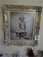 Ornate picture frame 34.5" x 30.5"