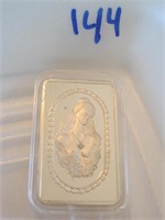 1974 Mothers Day with diamond - 1 Troy oz.