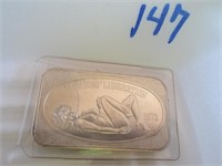 1973 Women's Liberation Art Bar - 1 Troy oz.