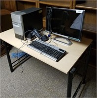 Early Model Acer Personal Computer & Desk