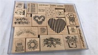 Group of stamp supplies