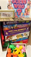 Group of boardgames