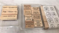 Group of stamp supplies