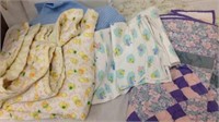 Group of baby blankets