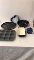 Baking pans with misc