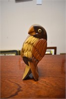 Wood Bird Puzzle Box