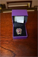 Suzanne Somers Sterling Butterfly Ring