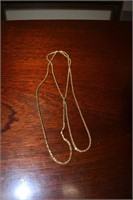 34" 14K Gold Chain Necklace