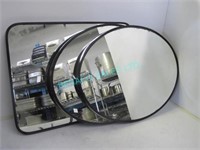 LOT, 3X DECO MIRRORS FOR BUFFET TABLE DISPLAY