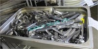 1X, BIN OF MIXED CUTLERY , FORKS/ SPOONS/ KNIVES