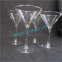 LOT, 3 BOXES OF MARTINI GLASSES, APRX 36 PCS