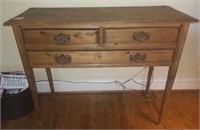 3-DRAWER ANTIQUE TYPE TABLE