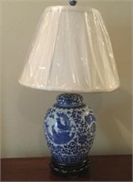 DELFT STYLE TABLE LAMP x2