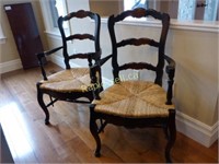 Ladder Back Arm Chairs