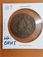 1817 Matron Large Cent