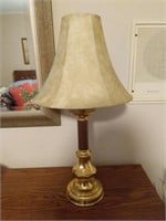 Gold and Brown Desk Lamp