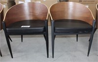 PAIR OF SIDE CHAIRS