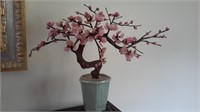 Antique Faux Bonsai Cherry Tree