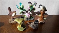 Assortment  of Bird Figurines