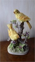 Royal Crown Porcelain Yellow Song Bird Figurine