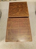 Pair of Small Square Coffee Tables