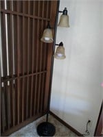 Metal Floor Lamp with Tilting Lights