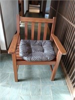 Teakwood Slat Chair