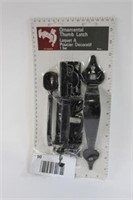 ORNAMENTAL THUMB LATCH SET