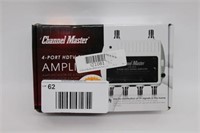 CHANNEL MASTER 4 PORT HDTV AMPLIFIER