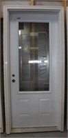 STEEL DOOR AND FRAME 34"X80"