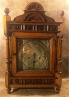 Carved Mantle Clock