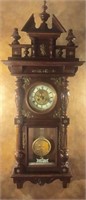 Carved Hanging Wall Clock