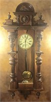 Carved Wall Clock