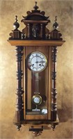Antique German RA Wall Clock
