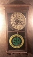The southern serves the South  wall clock