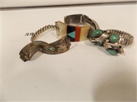 TURQUOISE WATCH BANDS (3)